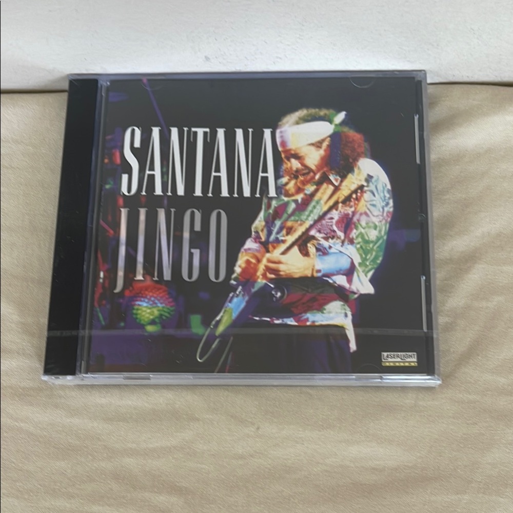 ⭐️ Santana Jingo CD 1997 Delta Music New Sealed Compact Digital Audio Rare